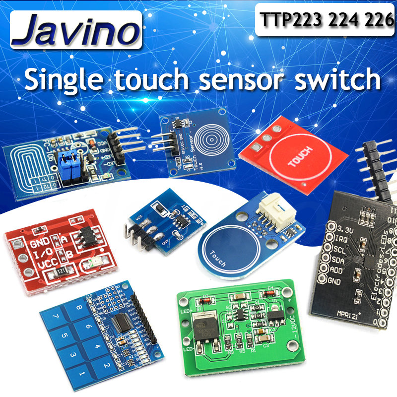 Home Automation Arduino - 1/4/8/16 Channel TTP223 TTP224 TTP226 TTP229