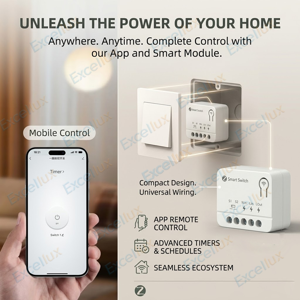Zigbee 3.0 Mini Smart Switch D - Home Automation Technology recension och pris
