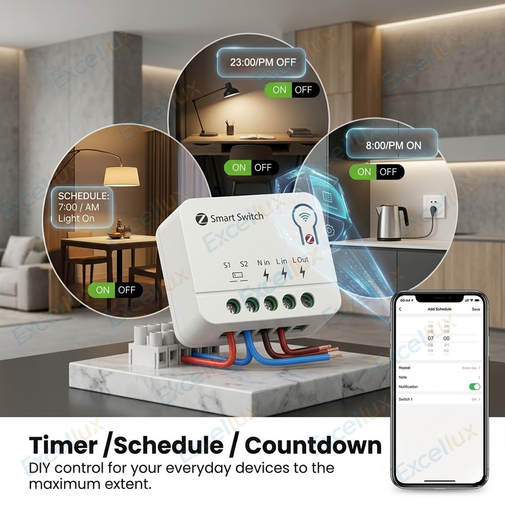 Zigbee 3.0 Mini Smart Switch D - Home Automation Technology recension och pris