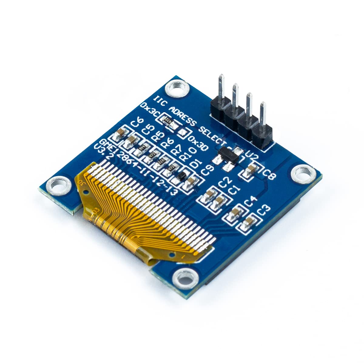 0.96 Inch OLED I2C IIC Display - Home Automation Arduino recension och pris