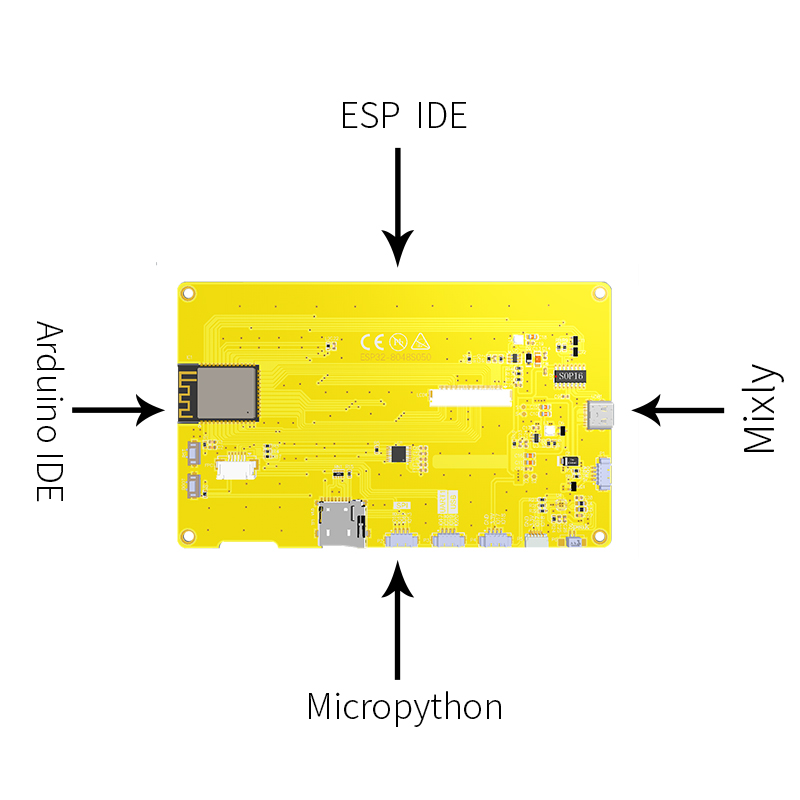 ESP32-S3 5 Inch IPS TFT Screen - Home Automation Arduino recension och pris