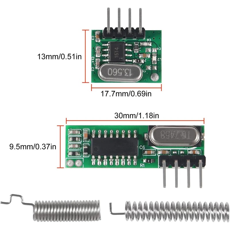 433mhz Wireless RF Transmitter - Home Automation Arduino recension och pris