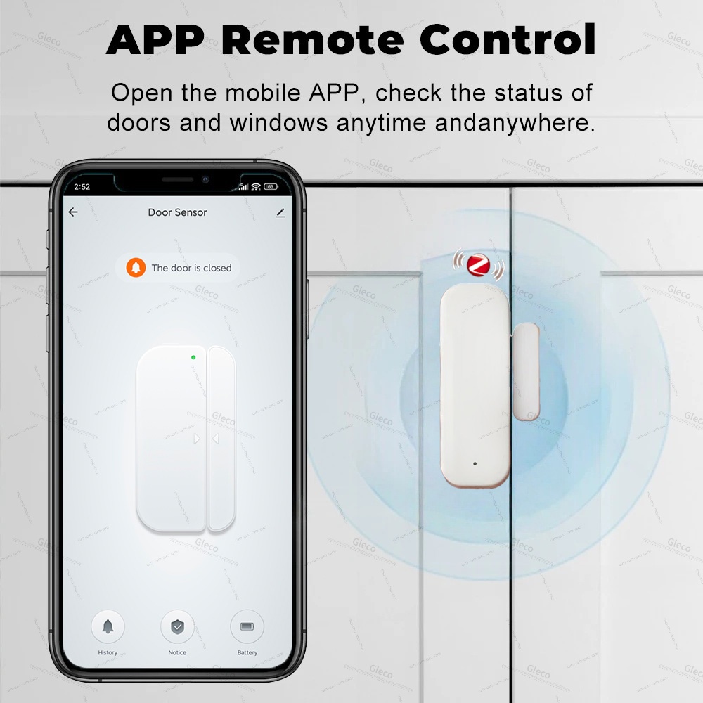 Zigbee Window Door Sensor Dete - Home Automation Technology recension och pris