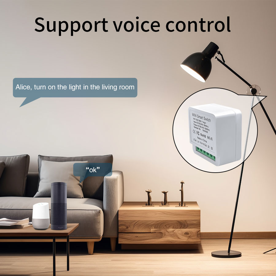 16A/20A WiFi Mini Smart Switch - Home Automation Technology recension och pris